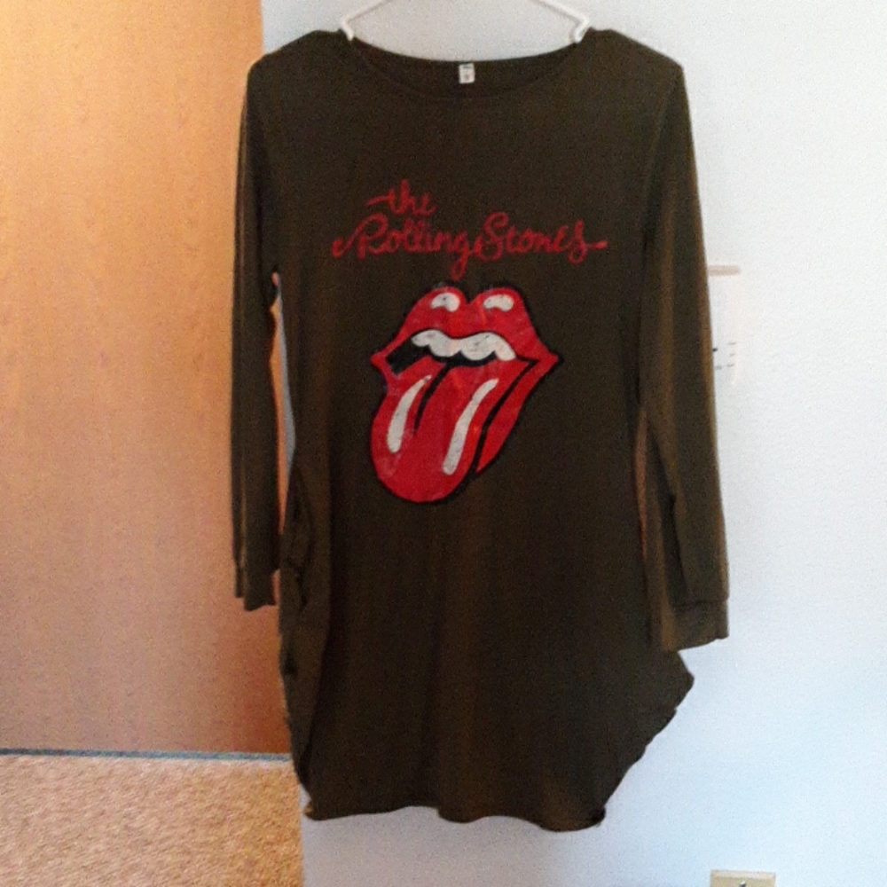 The Rolling Stones dress!